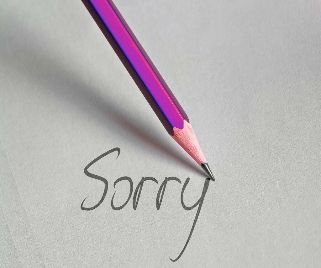 ungkapan permintaan maaf bahasa inggris kelas 7